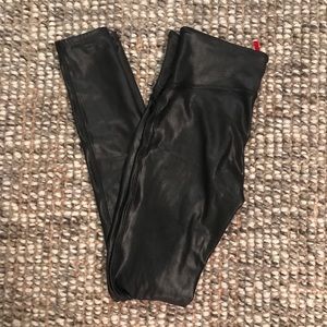 Spanx Faux Leather Leggings